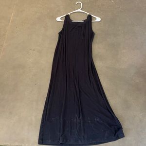 j. jill black maxi dress